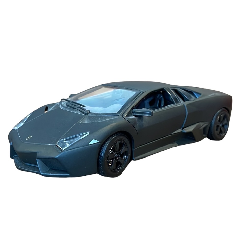 Lamborghini Reventón 1:24 scale model car by burago Matte Black